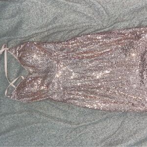 Sequin mini dress